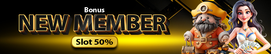 Bonus Member Baru Slot 50%